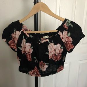 Floral Cropped Top